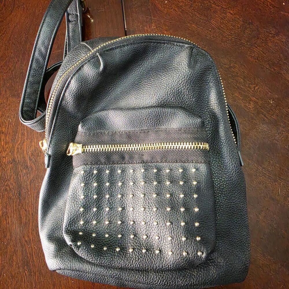 Mossimo Women's Black and Gold Bag